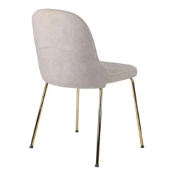 BELLA GOLD S - Vierfußstuhl Taupe