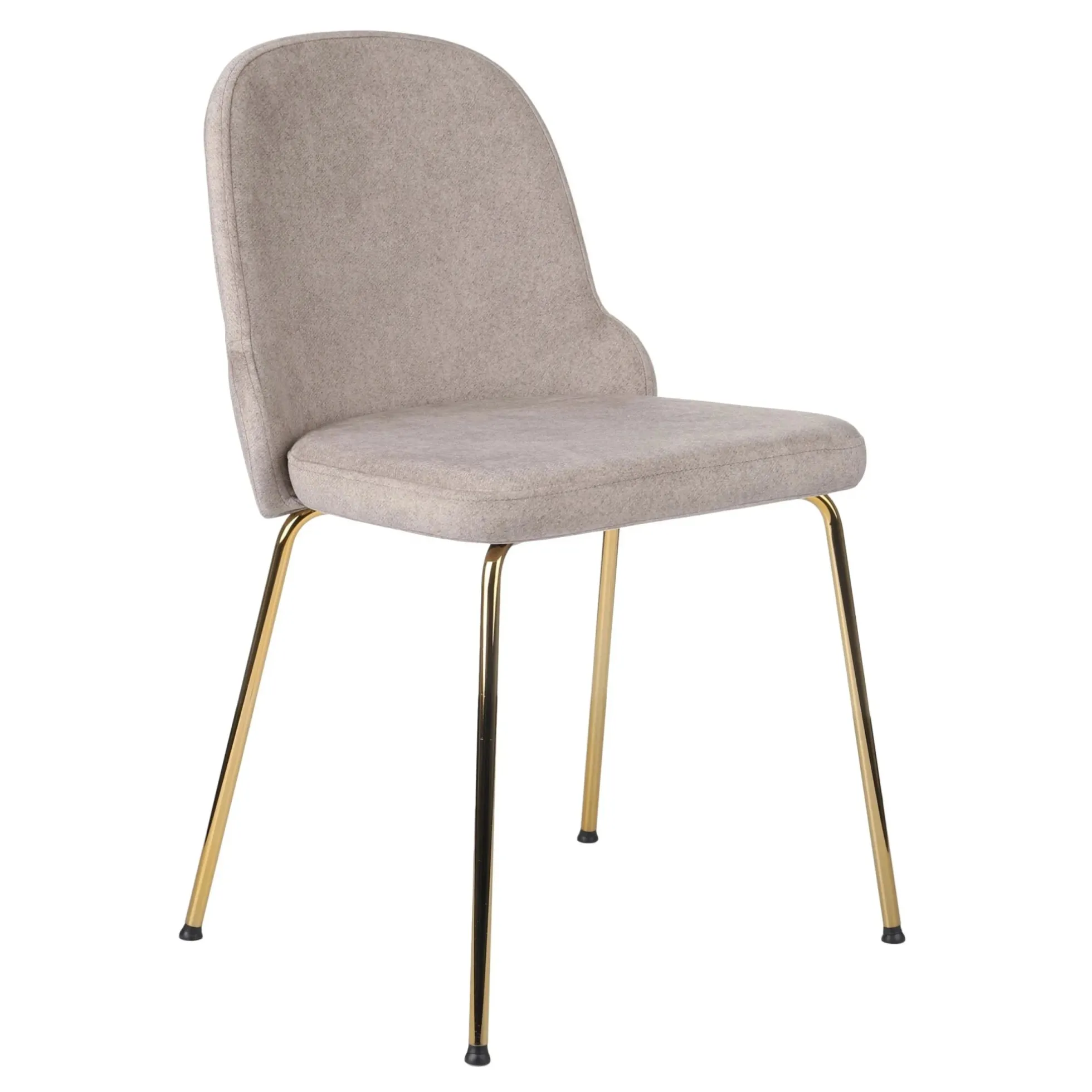 BELLA GOLD S - Vierfußstuhl Taupe