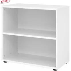 BETA 9 | Regal | 2 OH | 80 cm Weiß