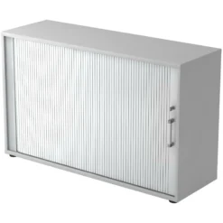 BETA R 1732S | Rollladenschrank | 2 OH Chromgriff Metall Grau