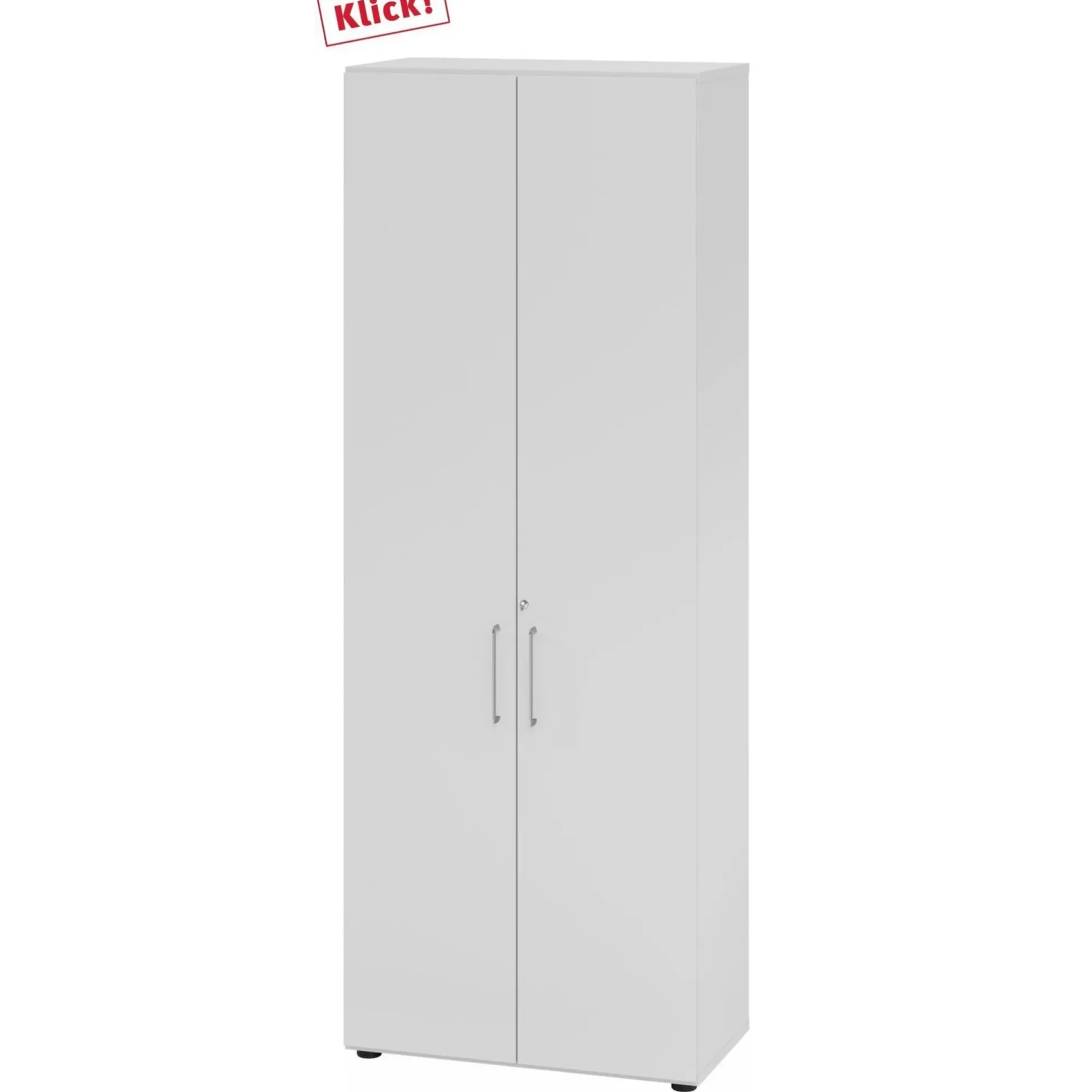 BETA 9 | Schrank mit Türen | 6 OH Grau