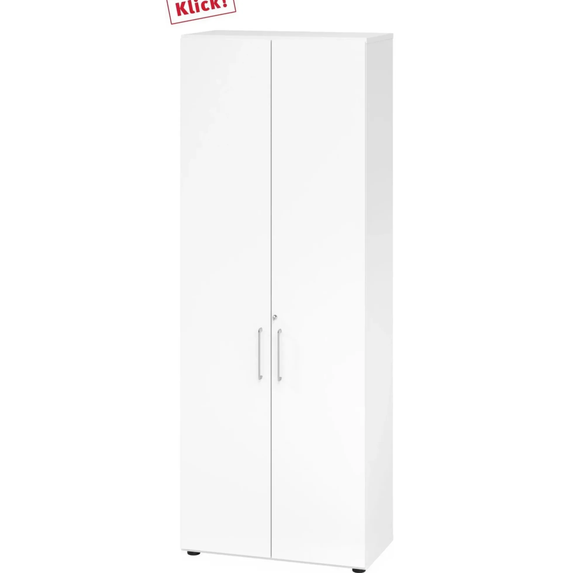 BETA 9 | Schrank mit Türen | 6 OH Weiß