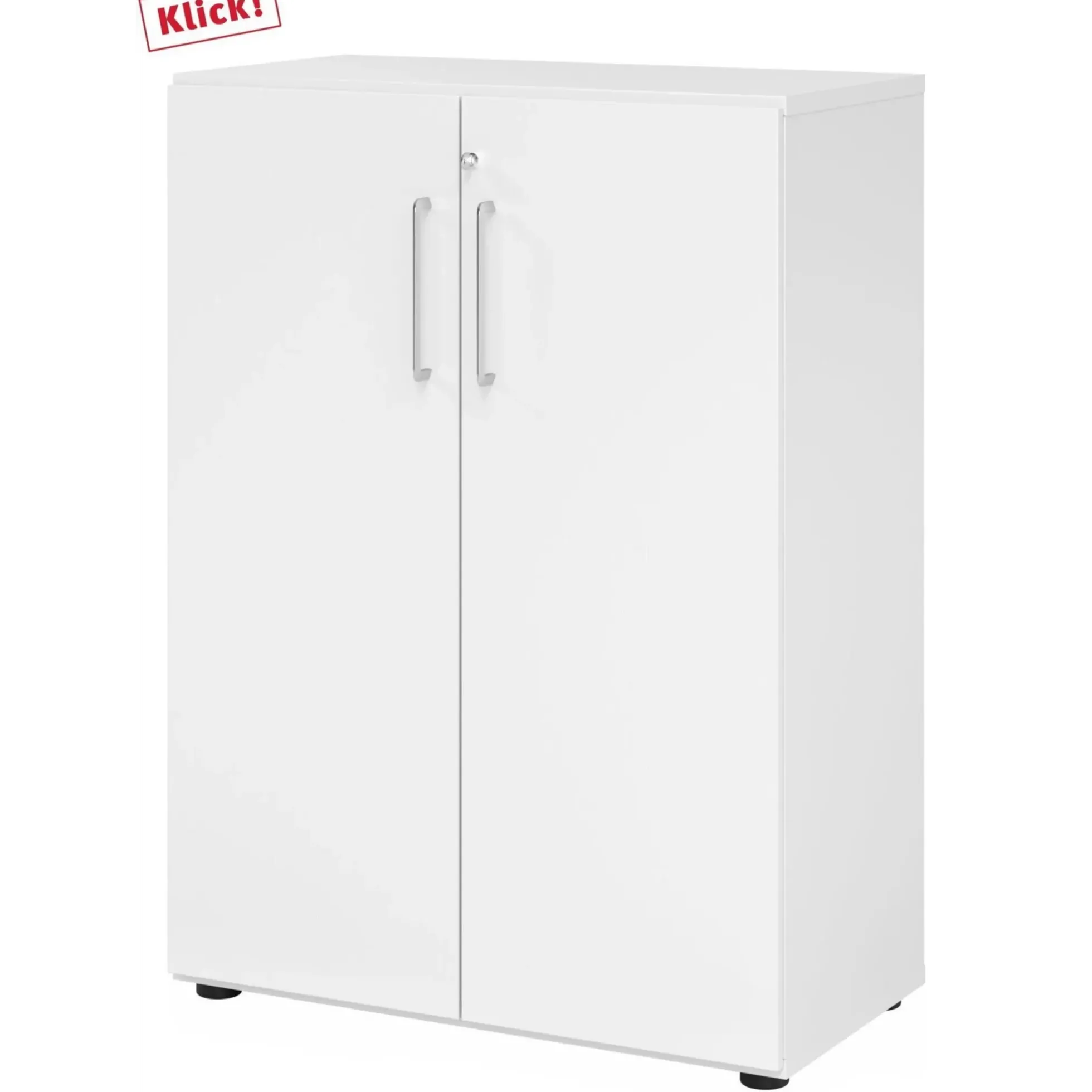 BETA 9 | Schrank mit Türen | 3 OH Weiß