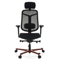 BICOLORE HIGH - High End Bürostuhl Schwarz/Rot