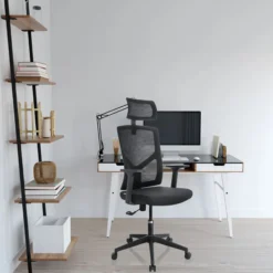 BRETON B - Home Office Bürostuhl Schwarz