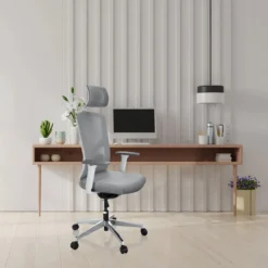 BRETON PRO W - Profi Bürostuhl Grau