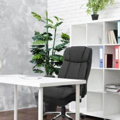 BUILDER XXL I | Stoff - XXL Drehstuhl Dunkelgrau