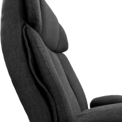 BUILDER XXL I | Stoff - XXL Drehstuhl Schwarz