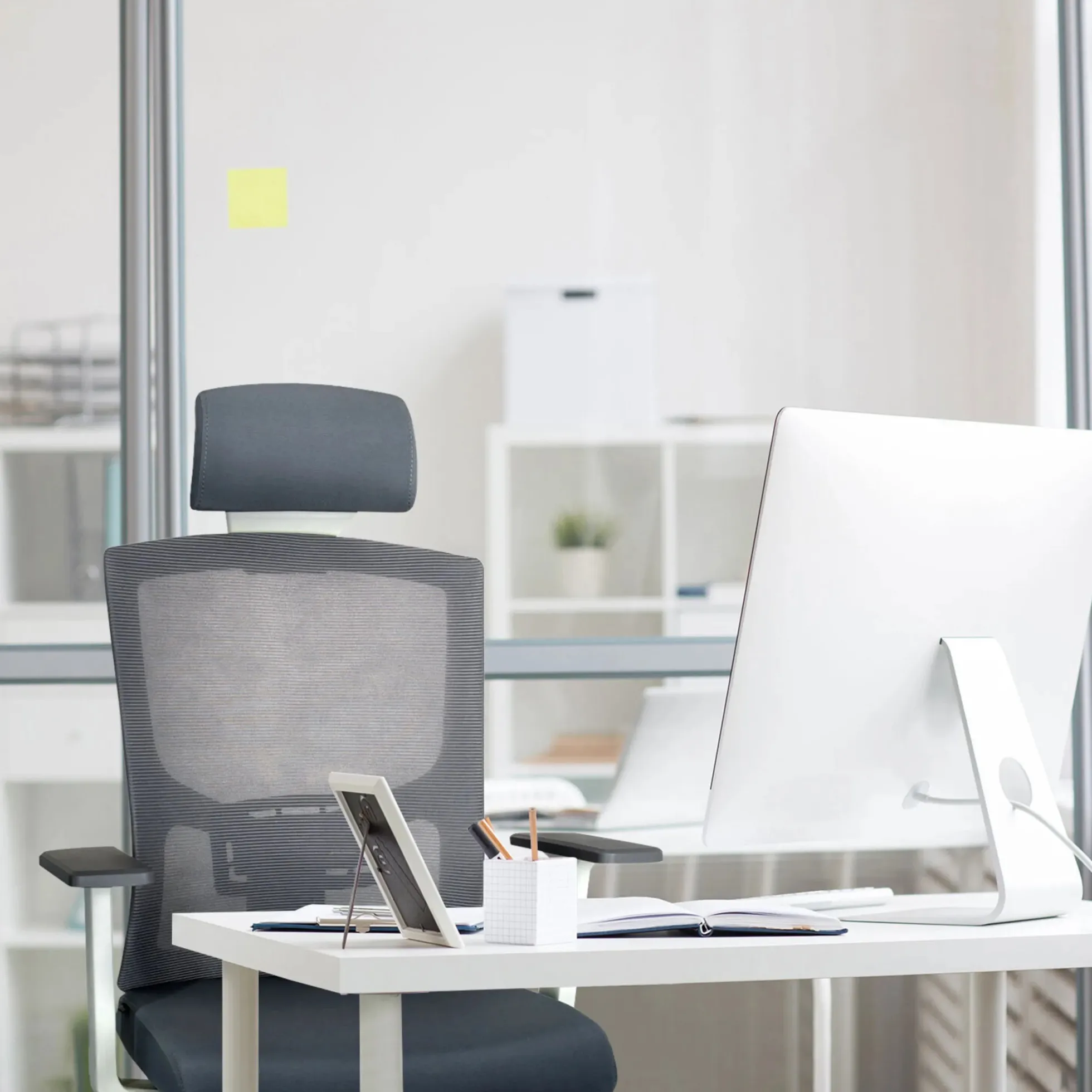 CAPTIVO BASE W - Profi Bürostuhl Grau