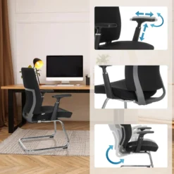 CAPTIVO PRO V | Stoff - Freischwinger Schwarz