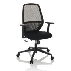 CARLOW I - Profi Bürostuhl Schwarz
