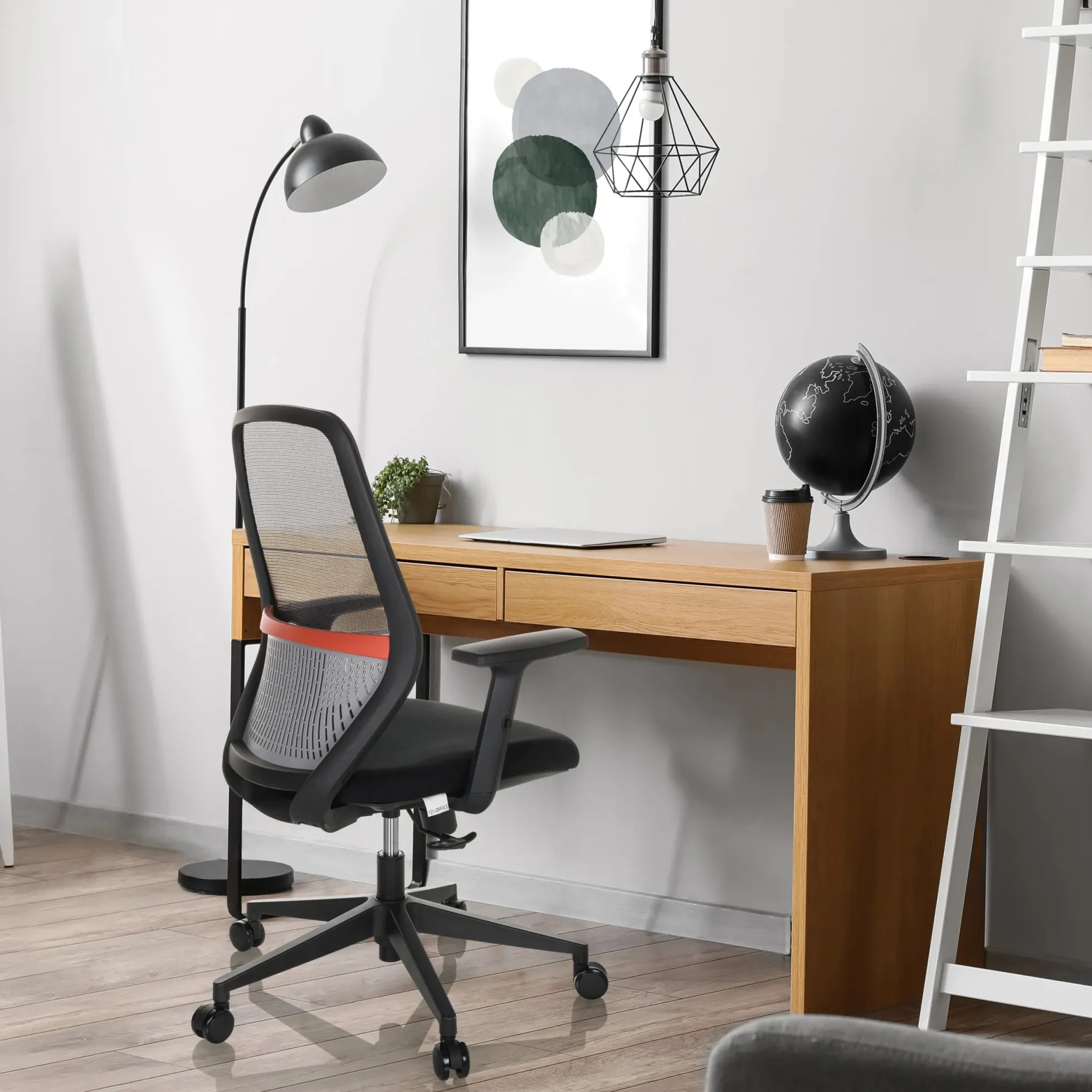 CARLOW I - Profi Bürostuhl Schwarz