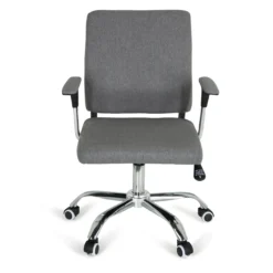 CHARLES I - Home Office Chefsessel Dunkelgrau