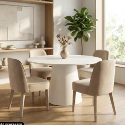 Chelsea UP1 - Polsterstuhl Beige