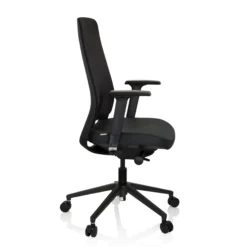 CHIARO T1 BLACK - Profi Bürostuhl Schwarz