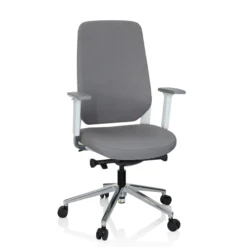 CHIARO T4 WHITE - Profi Bürostuhl Grau