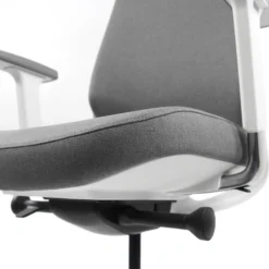 CHIARO T4 WHITE - Profi Bürostuhl Grau