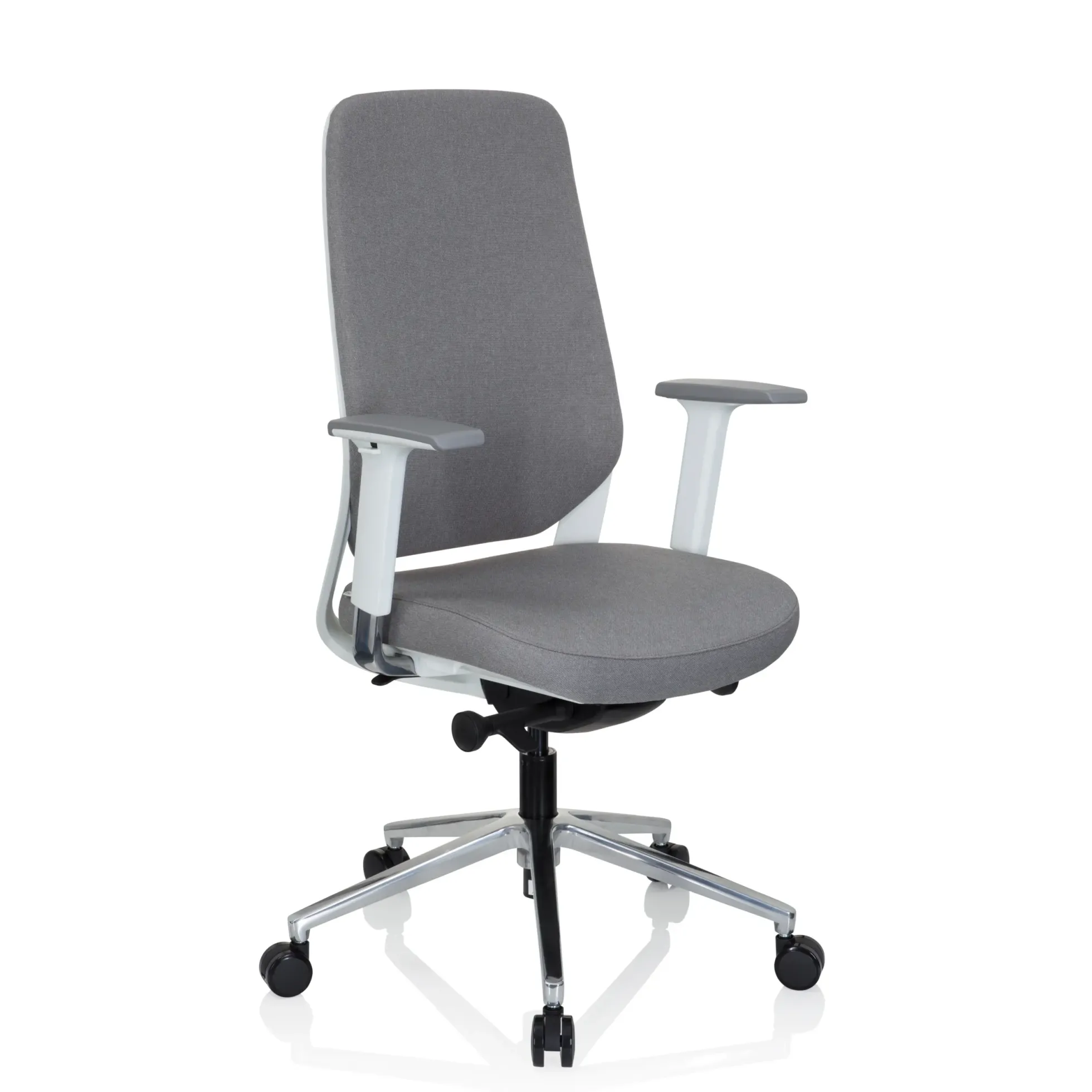 CHIARO T4 WHITE - Profi Bürostuhl Grau
