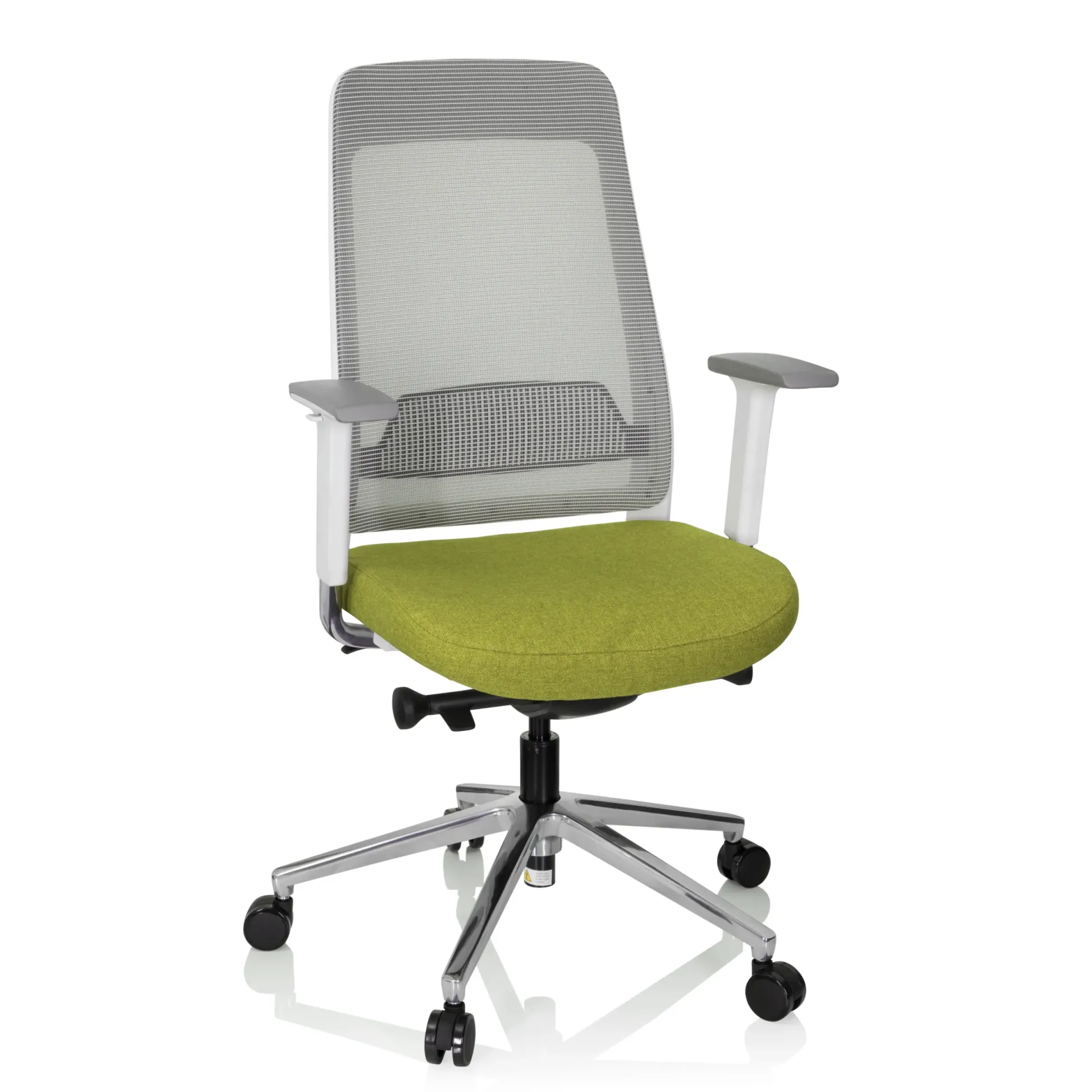 CHIARO T2 WHITE - Profi Bürostuhl Grün/Grau