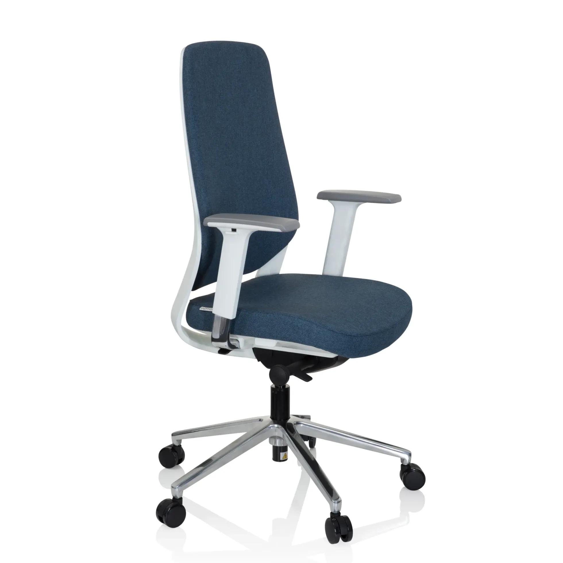 CHIARO T4 WHITE - Profi Bürostuhl Blau