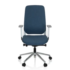 CHIARO T4 WHITE - Profi Bürostuhl Blau