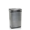 CLEAN IV | 60L - Sensor-Mülleimer Silber