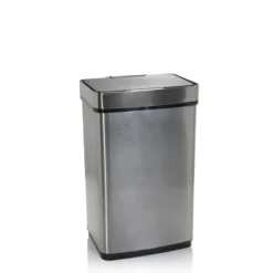 CLEAN IV | 60L - Sensor-Mülleimer Silber