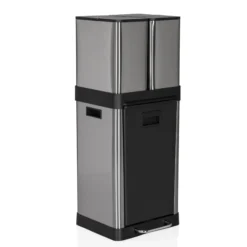 CLEAN 3 | 32L - Mülleimer Silber