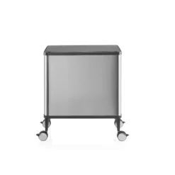 Clean Mobile | 2 x 24L - Mülleimer Silber