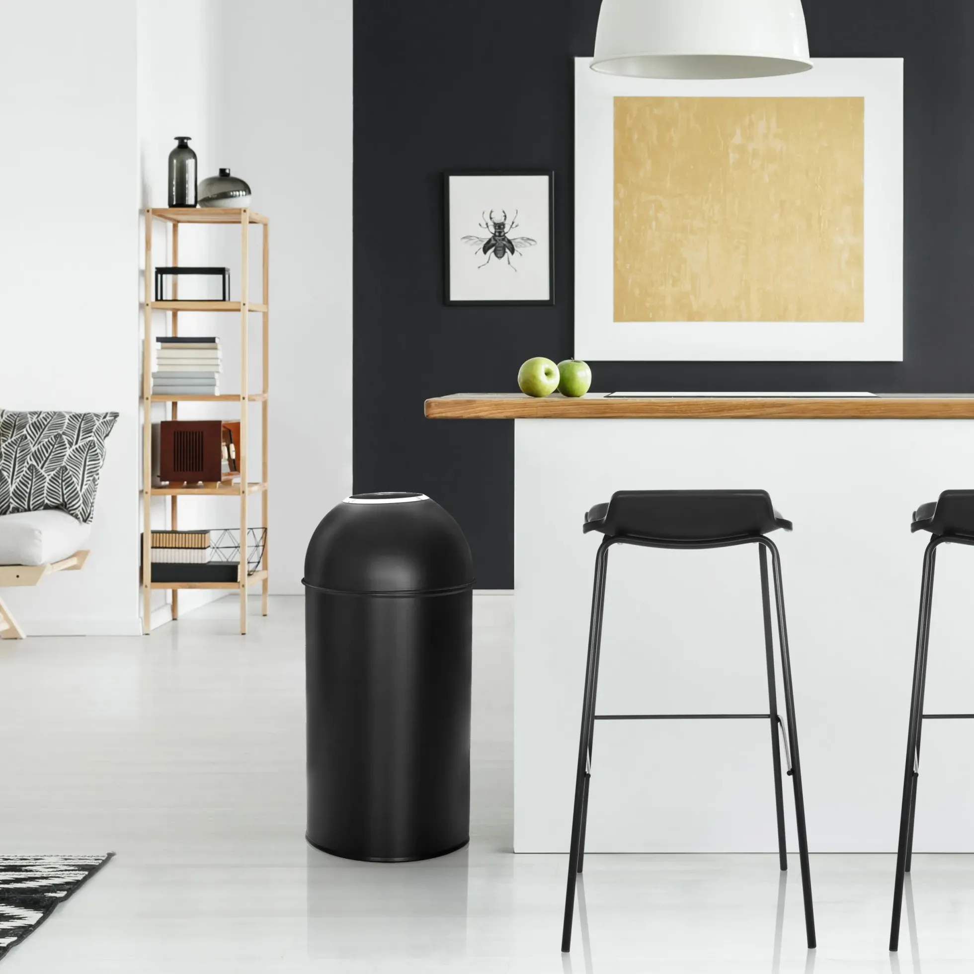 CLEAN OR 50 | 50L - Mülleimer Schwarz