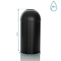 CLEAN OR 50 | 50L - Mülleimer Schwarz