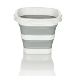 CLEAN SILE | 5L - Faltbehälter Grau/Weiß