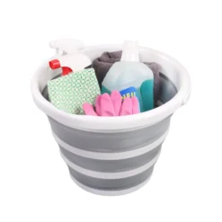 CLEAN SILR | 10L - Faltbehälter Grau/Weiß
