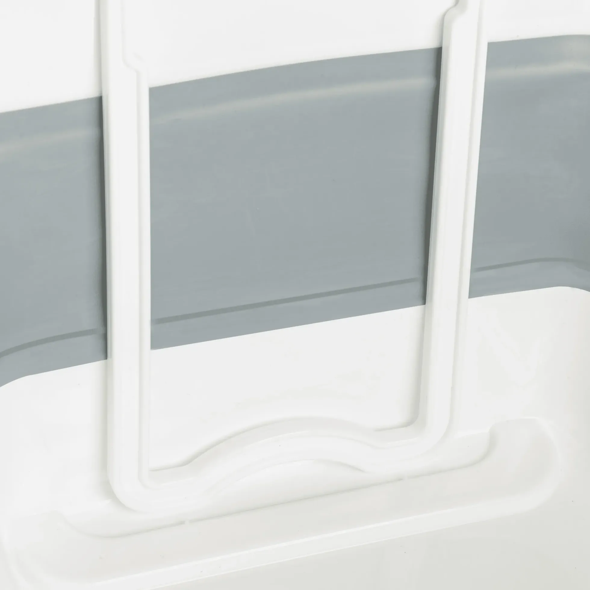 CLEAN SILW - Faltbehälter Grau/Weiß