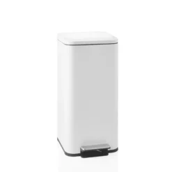 Clean Square | 30L - Mülleimer Weiß