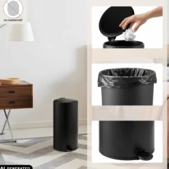 CLEAN STEP 2 | 30L - Mülleimer Schwarz