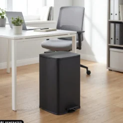 Clean Step 3 | 50L - Mülleimer Schwarz