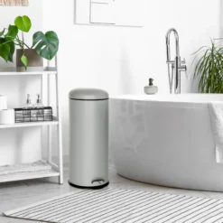 CLEAN VIII | 30L - Mülleimer Grau