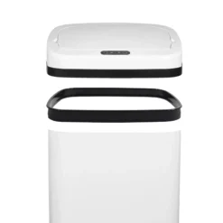 CLEAN V | 50L - Sensor-Mülleimer Weiß