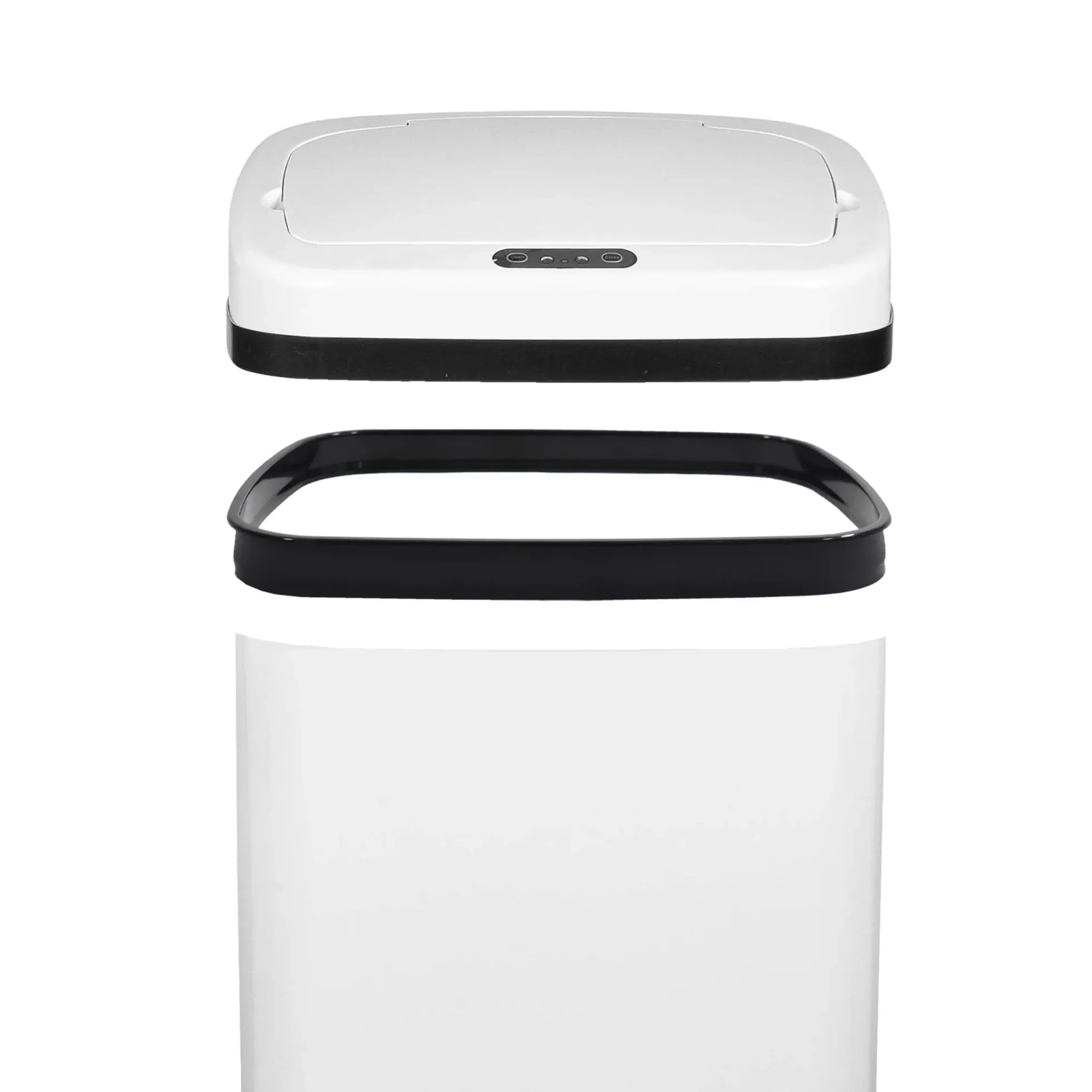 CLEAN V | 50L - Sensor-Mülleimer Weiß