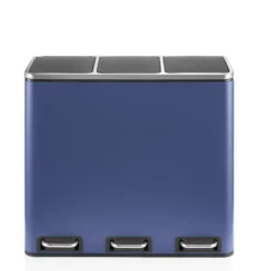 Clean 9 | 3 x 18L - Mülleimer Blau