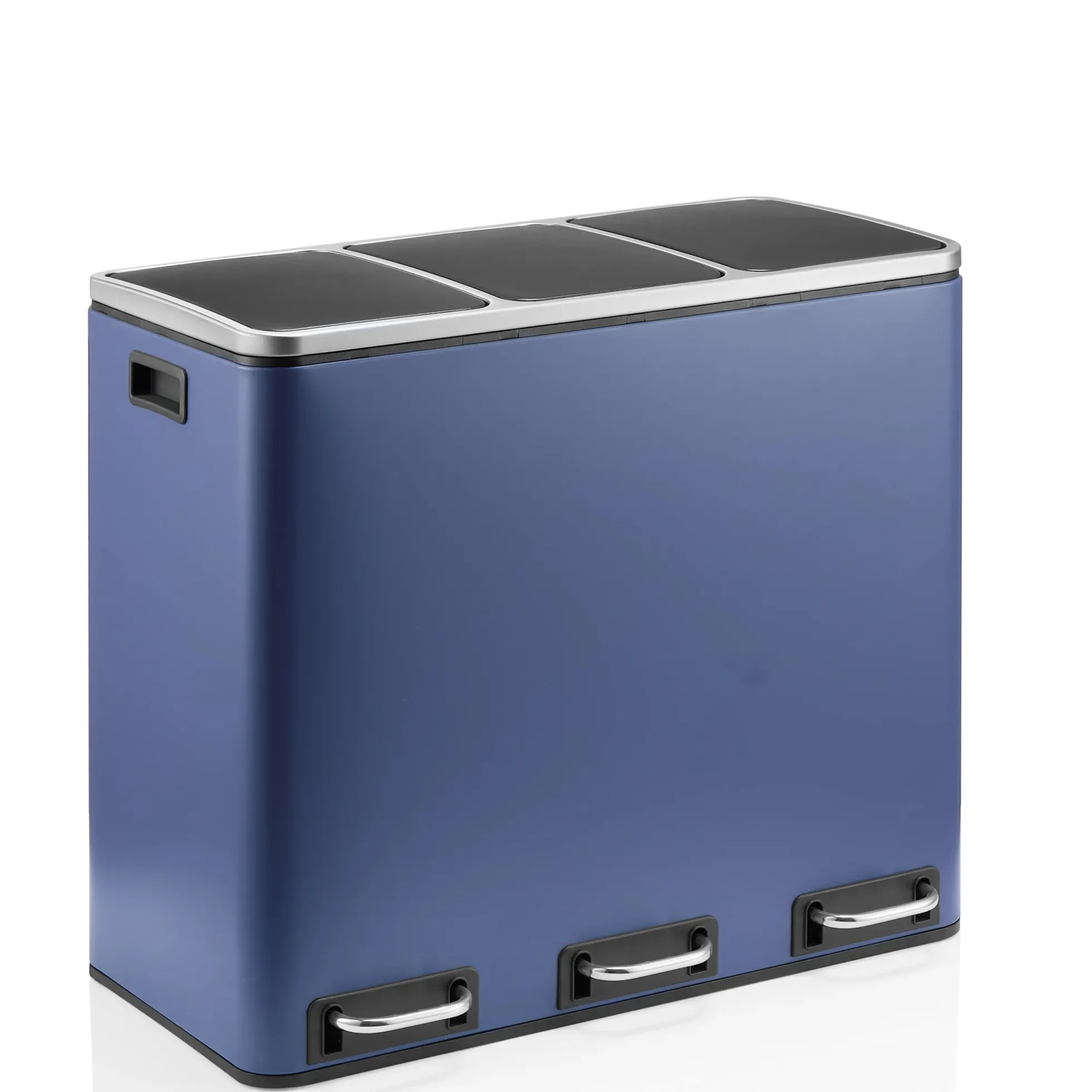 Clean 9 | 3 x 18L - Mülleimer Blau
