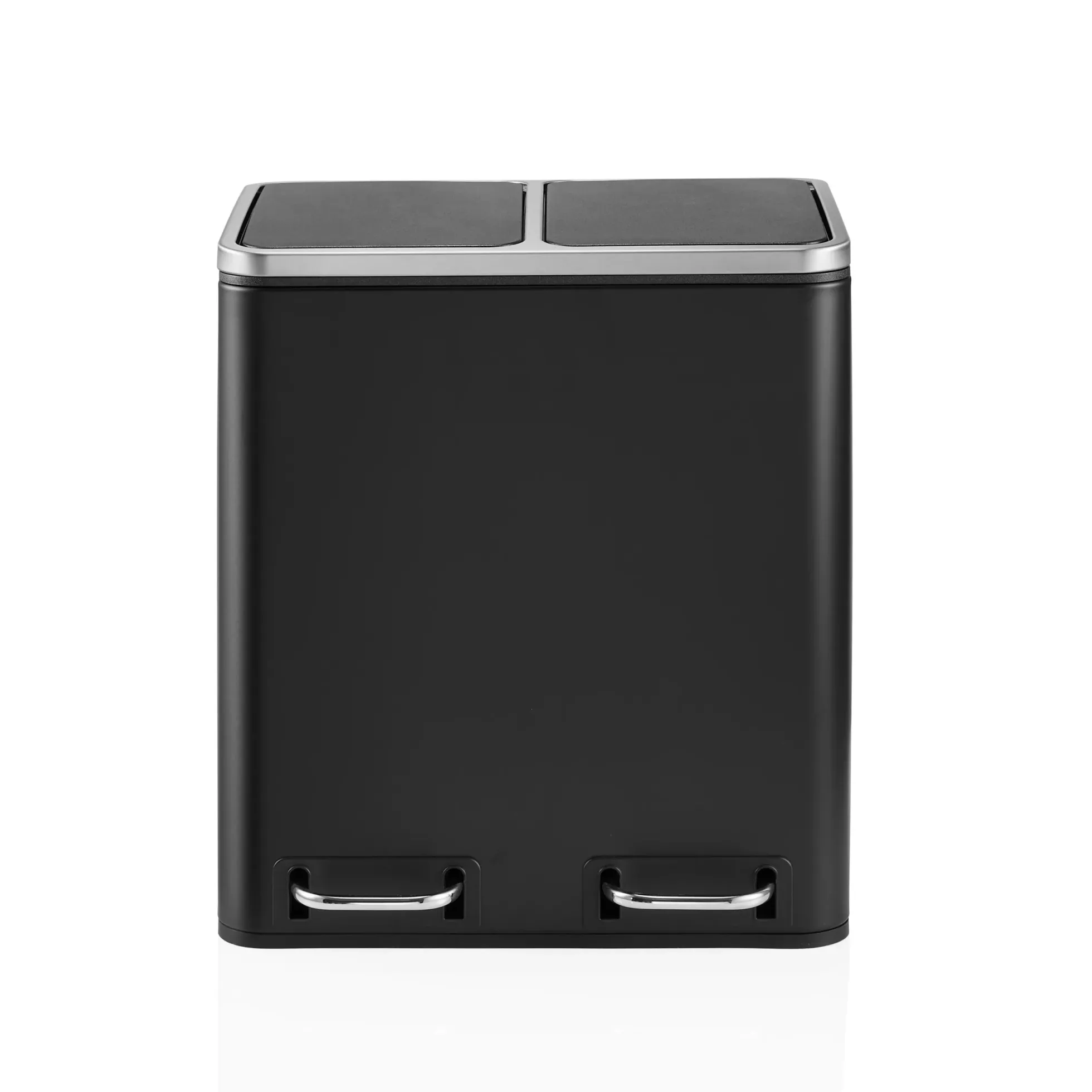 Clean 9 | 2 x 15L - Mülleimer Schwarz