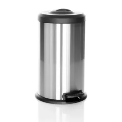 CLEAN X | 40L - Mülleimer Silber