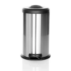 CLEAN X | 40L - Mülleimer Silber