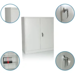 COLOR AS 105 - Aktenschrank Lichtgrau
