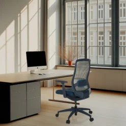 COLORE - Profi Bürostuhl Blau