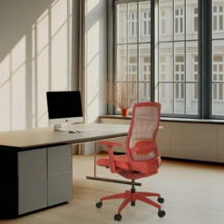 COLORE - Profi Bürostuhl Rot