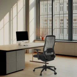 COLORE - Profi Bürostuhl Schwarz