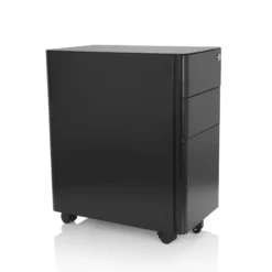 COLOR I | Metall - Rollcontainer Schwarz
